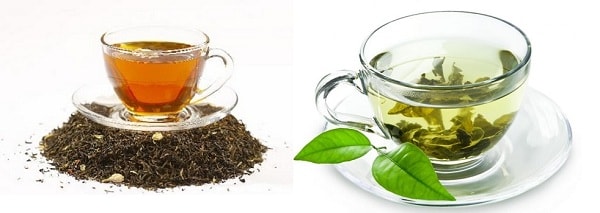 Trà đen khác biệt với trà xanh ?
